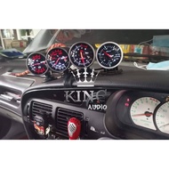 3 beradik Brand~H Gauge Meter 2.5" Inch 60mm Boost Turbo/ RPM Tachometer/ Vacuum/ Volt/ Water Temp/ 