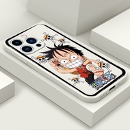 Case iPhone 13 Pro Max 13PRO 12PRO 13PROMAX 12PROMAX 12MINI 13MINI 12 MINI 12 Pro Max MF021A One Piece Luffy Silicone fall resistant soft Cover phone Case