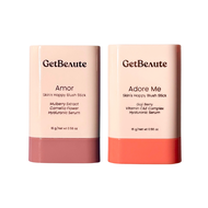 [Set 2 สีใหม่] GetBeaute | บลัชสติ๊ก Skins Happy Blush Stick 16g บลัชออน ปัดแก้ม แก้มฉ่ำ สีธรรมชาติ 