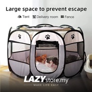 LAZYstore Cat Tent Rumah Kucing Cat House Portable Folding Outdoor Travel Pet Tent Dog Tent