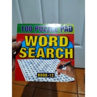 100 Puzzle Pad Word Search (Book 11/Book 12) - book 12