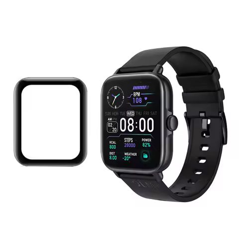 3D Curved Soft Edge Protective Film Smartwatch Cover For Colmi P68/C81/C63/C61/C60/C80/P28 Plus Smar