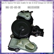 [P K A M]  Oil Separator Assembly with Gasket 06K-103-495-BM for  A3 A4 Q3  Golf 2015-2021 06K103495