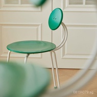 Coffee green vintage dining chair from a vintage tea shop ins Design Network Meng Fun Chair1970s ZTT