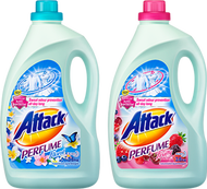 3.6KG Attack Perfume Liquid Detergent (Floral / Fruity)