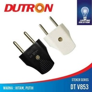 Dutron Steker Biasa Gepeng Dutron  Hitam DV-SBA-01