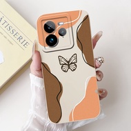 สำหรับ Realme GT7เคส GT 7 T 5G RMX5061หรูหราพิมพ์ลายศิลปะเคสซิลิโคนนิ่มสำหรับ Realme GT 7 Pro GT7 T 