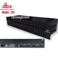 ORIGINAL Equalizer DBX231 Ekualiser Dbx 231 Dbx-231