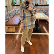 KEMEJA Mahara - Women's Shirt - DAVINA - Flannel Shirt