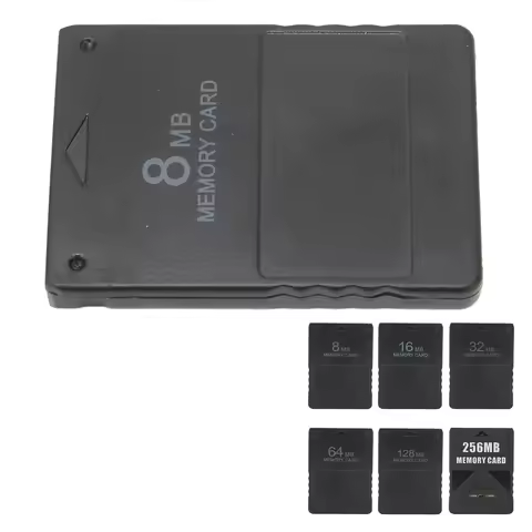 Game Console Memory Card 2 in 1 Plug and Play Stable Memory Card Universal For PS2 Game Console Gami