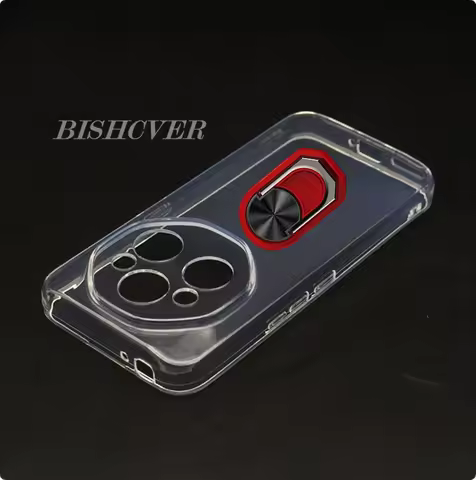 Magnet Phone Case For OukitelWP210 6.7" 2025 Oukitel WP210 5G WP 210 Soft TPU Silicone Cover With Ri