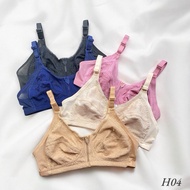 KALLY H04 Underwire Bra - No Foam - Size 36-44 - Cup C - Hook 3