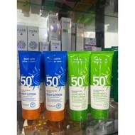 Watson Sunscreen Body Face Lotion 100ml spf50++ Losyen Sunblock Sun Protection Watsons(Exp 03/2027)