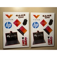 HP OMEN VICTUS GAME ON Stickers