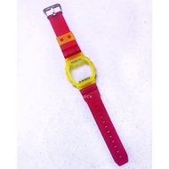 Bnb Gshock DW5600 RED LEMON Strap Besel Casio G-shock