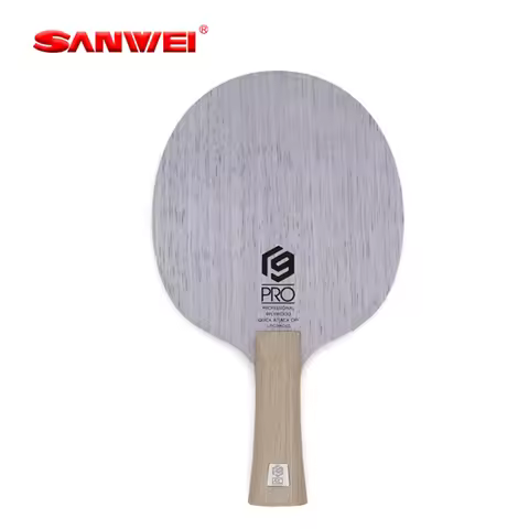 Original SANWEI V9 PRO 9-layer Pure Wood Table Tennis Blade Professional Ping Pong bat Table Tennis 