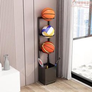 籃球足球收納層架框靠牆家用室內運動器材置物架球拍擺放架桌球淋