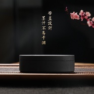 Calligraphy Dedicated Plain Inkstone Inkstone Small Regular Ribbed Inkstone Inkstone Inkstone Ink Ca