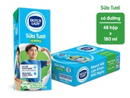 Thùng 48 hộp sữa tươi tiệt trùng có đường Dutch Lady 180mL