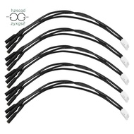 5Pcs 2.0MM Banana Plug Female to PH3.0 3Pin Male Adapter RC Brushless Motor Convert ESC Connector Wi