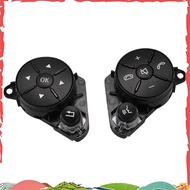 Left+Right Car Inner Part Steering Wheel Worn Button Cover Switch For  For  W204 W212 C200 E260 E320 Glk260 erin7