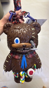 日本環球影城恐怖熊爆米花桶（萬聖節限定）USJ HAMI KUMA popcorn bucket