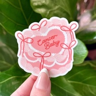 Waterproof Sticker "Cancer baby" - cute Cancer Sticker, buy in bulk, cheap price M000327-13