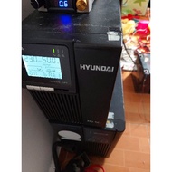 Ups huyndai online sin Standard Old 1KVA, Running 3 Bottles Of 12V9ah