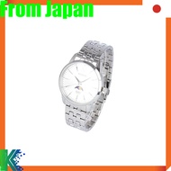 CITIZEN Men's Quartz Analog Moon Phase Stainless Steel Metal Silver Watch AK5000-54A [Parallel Impor