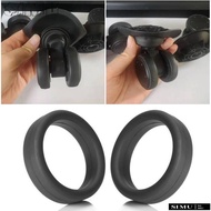 SIMULR 3Pcs Rubber Ring, Diameter 35 mm Silicone Luggage Wheel Ring, Durable Elastic Stretchable Flexible Wheel Hoops Luggage Wheel