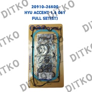 20910-26K00ET HYUNDAI ACCENT 1.6 06Y> FULL SET (STEEL)