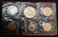 5005 美國1972錢幣套裝(包括罕有72年甘迺迪半美元硬幣)