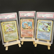 DIY Pokémon Card 1999 Japanese Version Charizard Frog Frog Flower Grade Card Collection Card Meal Re