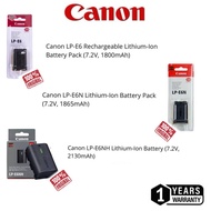 CANON LP-E6NH /LP-E6 /LP-E6 1800MAH BATTERY FOR CANON EOS R5 R6 60D 70D 80D 90D 5D MARK2 5D