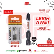 MATA AIR SCREWDRIVER BIT IMPACT SCREW DRIVER BIT PH1 PLUS (+) 2PCS ALDO