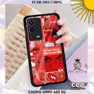 HP Oppo A55 5G Phone Case Oppo A55 5G Case AESTHERED Motif Latest Case Cute Character Case Cute Case