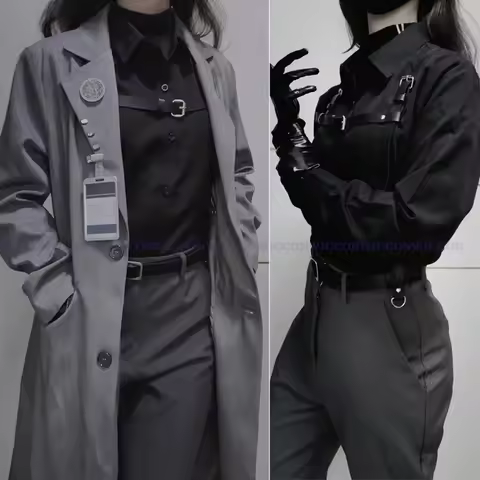 Game Path to Nowhere Director General Cosplay Costume Daily Clothing Costumes For Girls 2024 Women H