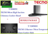 TECNO HOOD AND HOB BUNDLE PACKAGE FOR ( TH 998DTC &amp; T 728TRSV ) / FREE EXPRESS DELIVERY