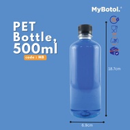 [mybotol] 500ML | 100PCS Per Bundle BOTOL PLASTIK KOSONG | BOTOL JUS | BOTOL KOPI | BOTOL JAMU