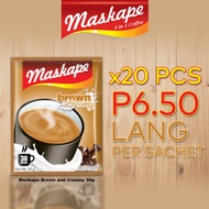 ◆ △ ♞Maskape Brown And Creamy 3 In 1 Coffee 30G X 20 pcs