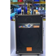 ลำโพงบลูทูธ ลำโพงรุ่น MN-37 ดอก10นิ้ว ลำโพงไม้เคลื่อนที่มีล้อลาก เสียงดังกระหึ่ม เบสหนัก แถมไมค์ลอย2