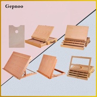 [Gepnoo] Wood Desk Easel - Large Adjustable Desktop Table Easel Sketch Box Craft Workstation Beechwo