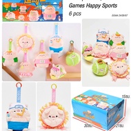 พร้อมส่ง ยกBox ตุ๊กตาพวงกุญแจ Circe Twelve Constellation Blind Box /Doubao/Circee Pat Amusement /