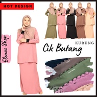 BAJU KURUNG BY HASNURI CIK BUTANG DRESS MUSLIMAH MODEN EXCLUSIVE TUNANG BRIDESMAID SEDONDON BLUE MAGENTA