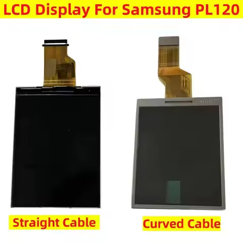LCD Display With Backlight For Samsung PL120 PL121 ST90 Curved Short Cable / ES70 ES73 ES75 ST71T PL