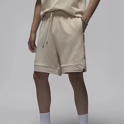 Nike Official Genuine JORDAN Men's Lace-Up Knit Loose Sport Shorts DQ7473-203