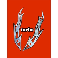 NMAX TURBO 2024 VISOR GARNISH - NEW NMAX GARNISH - OLD NMAX GARNISH NMAX TURBO VISOR SWEETENER ACRYL