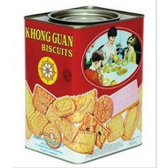 Khong guan Red assorted biscuits - khong biscuits guan Various Flavors (Red Canned - 1600gr)