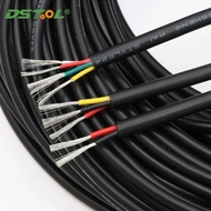 1Meter 28 26 24 22 20 18 AWG UL2464 Sheathed Wire Cable Tinned Copper Signal Cables Flexible Multi C