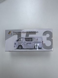 TINY 1:64 Toyota Hiace Johnson 模型車